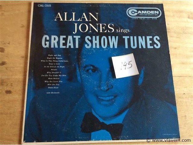 Lp allan jones - afbeelding 1 van  2