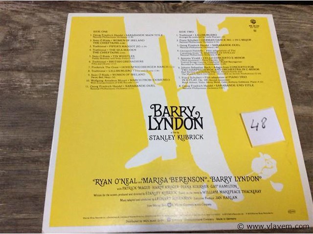 Lp barry lyndon - afbeelding 2 van  2