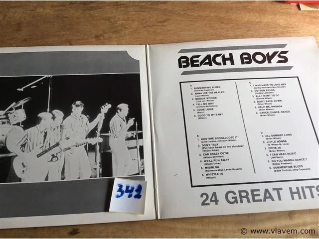Lp beach boys - afbeelding 2 van  2