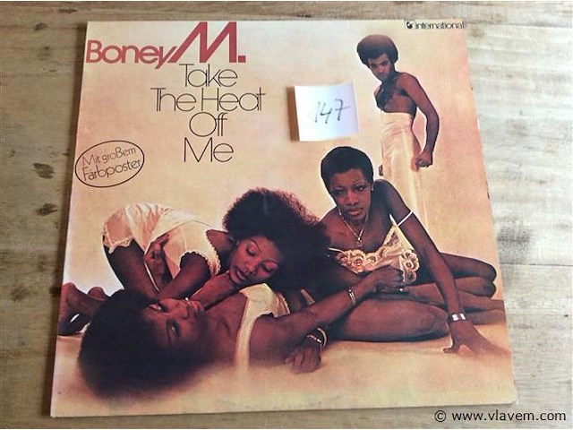 Lp boney m - afbeelding 1 van  2