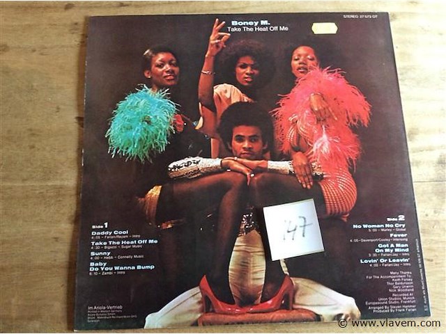 Lp boney m - afbeelding 2 van  2