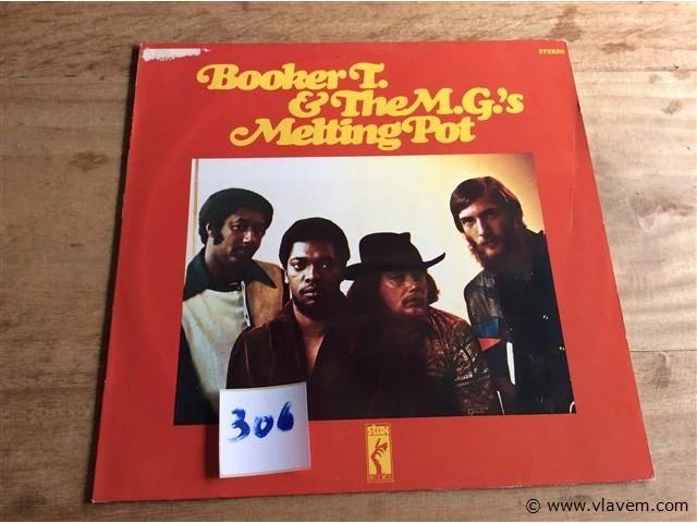 Lp booker t. & the m.g.'s - afbeelding 1 van  1