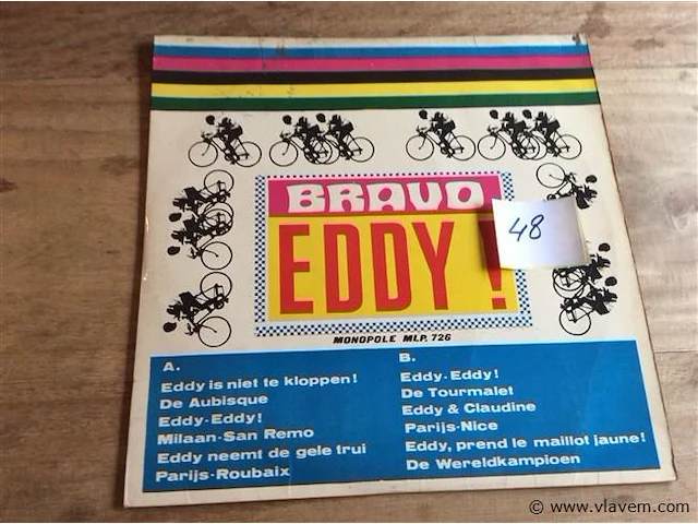 Lp bravo eddy - afbeelding 1 van  1