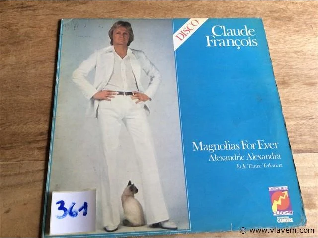Lp claude françois - afbeelding 1 van  1