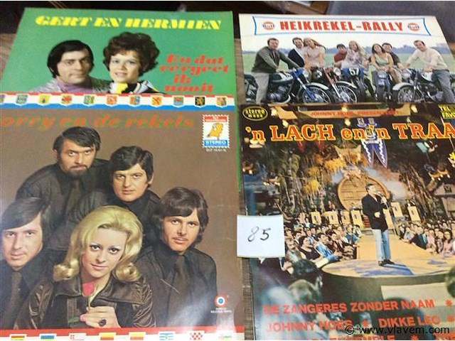 Lp corry en de rekels 4stuks - afbeelding 1 van  2