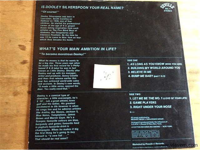 Lp d silverspoon - afbeelding 2 van  2