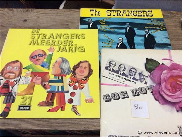 Lp de strangers 3stuks - afbeelding 1 van  2