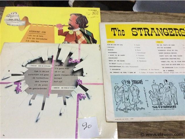 Lp de strangers 3stuks - afbeelding 2 van  2