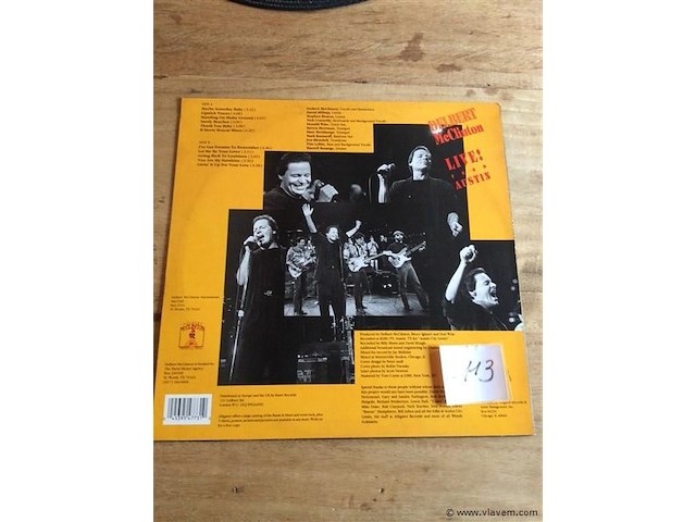 Lp delbert mc clinton - afbeelding 2 van  2
