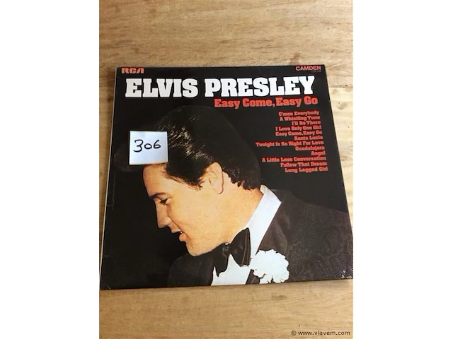 Lp elvis easy come, easy go - afbeelding 1 van  1