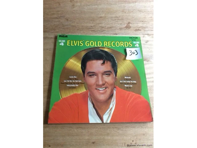 Lp elvis' gold records - afbeelding 1 van  1