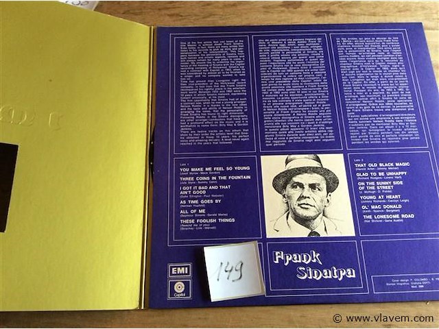 Lp f sinatra - afbeelding 2 van  2