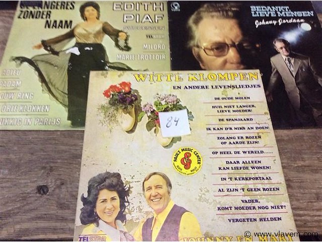 Lp j jordaan 3stuks - afbeelding 1 van  2