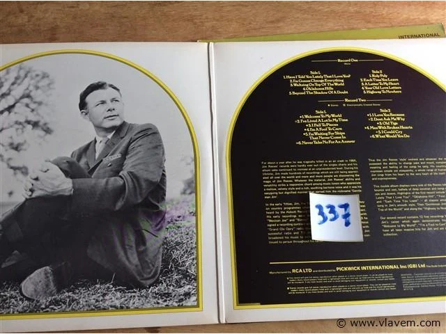Lp jim reevers 3stuks - afbeelding 2 van  2