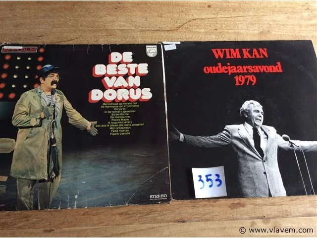 Lp kleinkunst 2stuks - afbeelding 1 van  1