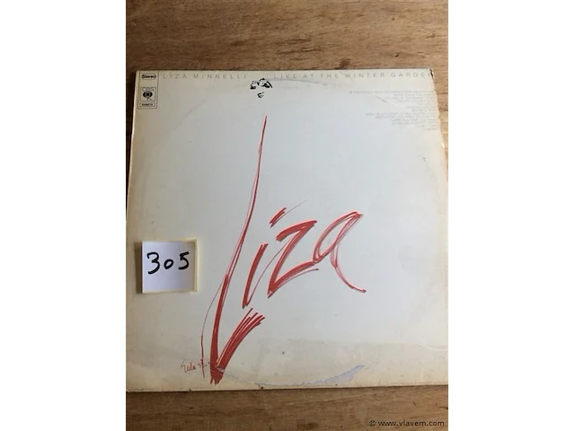 Lp liza minnelli - afbeelding 1 van  1