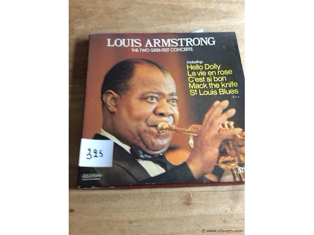 Lp louis armstrong - afbeelding 1 van  2