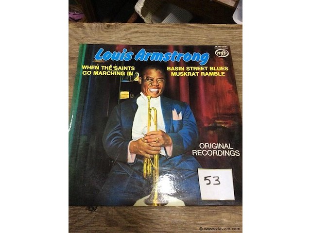 Lp louis armstrong - afbeelding 1 van  2