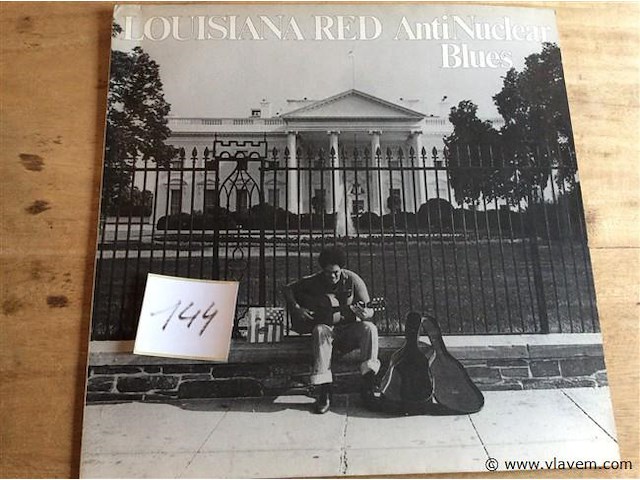 Lp louisiana red getekend - afbeelding 1 van  2