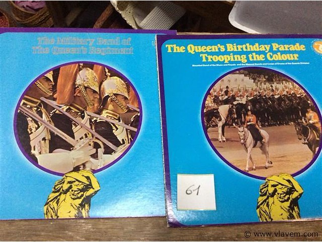 Lp marsen engeland 2stuks - afbeelding 1 van  2