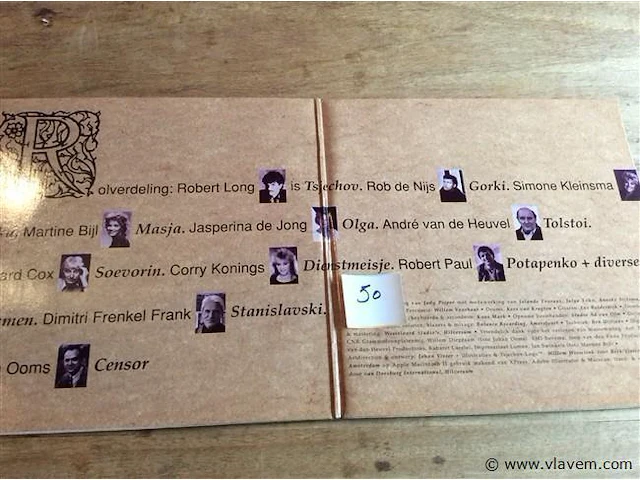 Lp musical tsjechov - afbeelding 2 van  3