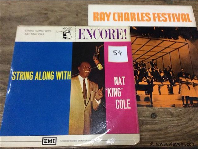 Lp nat king cole + - afbeelding 1 van  2