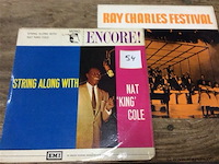 Lp nat king cole + - afbeelding 1 van  2