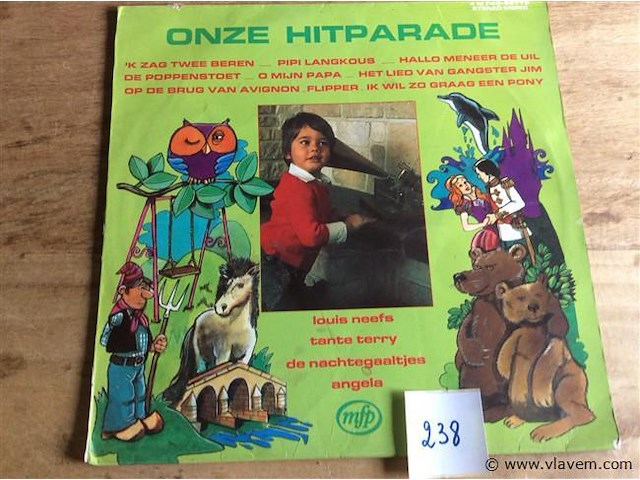 Lp onze hitparade - afbeelding 1 van  2