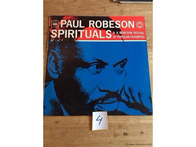 Lp paul robeson - afbeelding 1 van  1