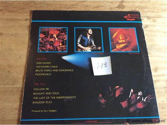 Lp rory gallagher - afbeelding 2 van  2