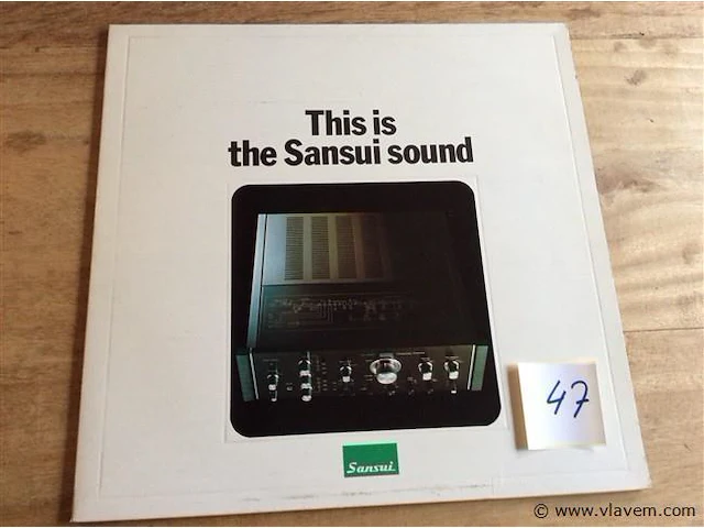 Lp sansui sound - afbeelding 1 van  2