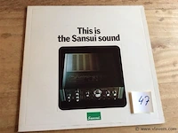 Lp sansui sound - afbeelding 1 van  2