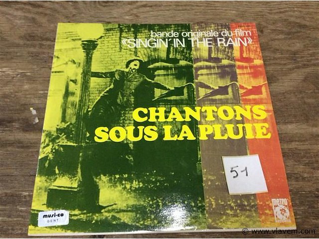 Lp singin in the rain - afbeelding 1 van  2