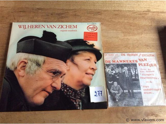 Lp + single "wij heren van zichem" - afbeelding 1 van  3