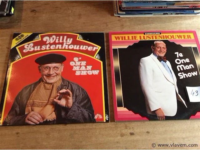 Lp willy lustenhouwer 2stuks - afbeelding 1 van  1