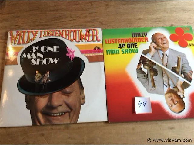 Lp willy lustenhouwer 2stuks - afbeelding 1 van  1