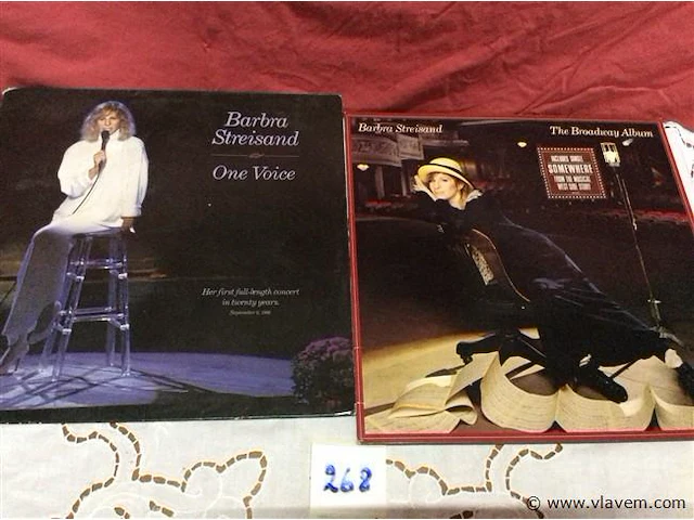 Lp's barbara streisand 2stuks - afbeelding 1 van  2