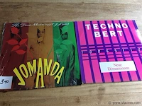 Lp's divers 2stuks ( jomanda & techno bert ) - afbeelding 1 van  1