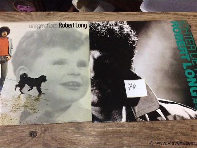 Lp's r. long 2stuks - afbeelding 1 van  2