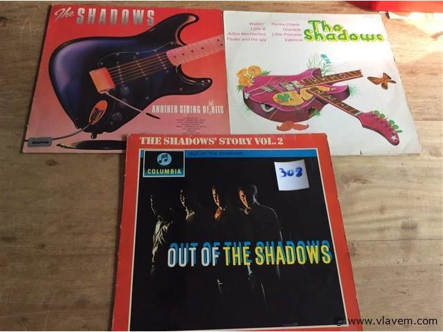 Lp's the shadows 3stuks - afbeelding 1 van  1