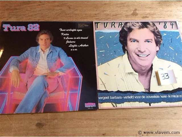 Lp's will tura 2stuks - afbeelding 1 van  1