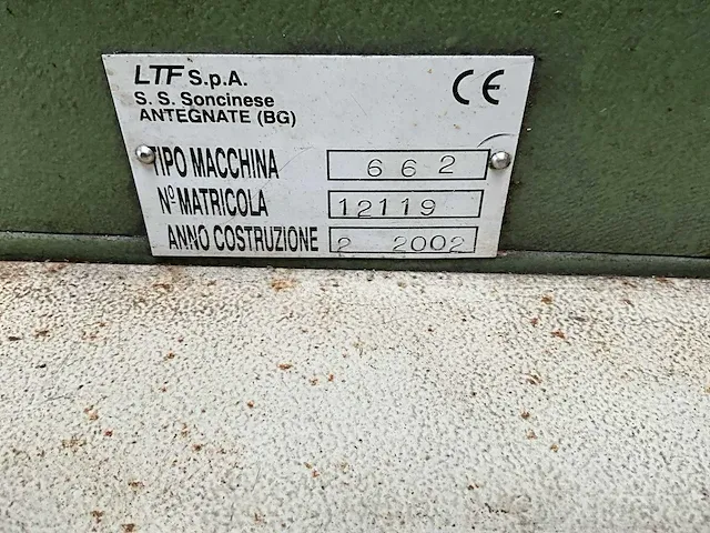 L.t.f. spa 662 vlakslijpmachine - afbeelding 4 van  10