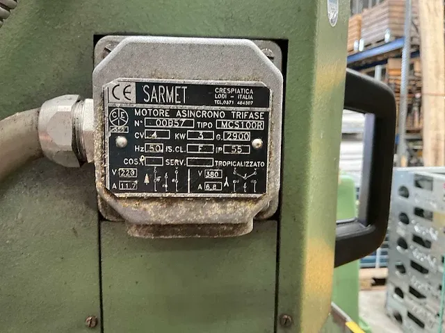 L.t.f. spa 662 vlakslijpmachine - afbeelding 6 van  10