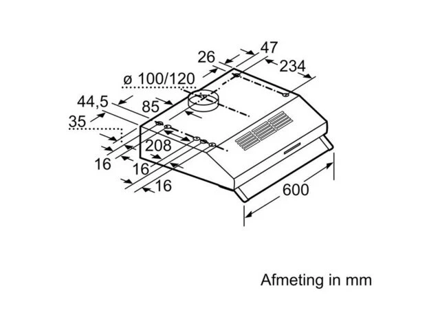 Lu62lfa21 - iq100 - afzuigkap wandschouwkap siemens - afbeelding 4 van  6