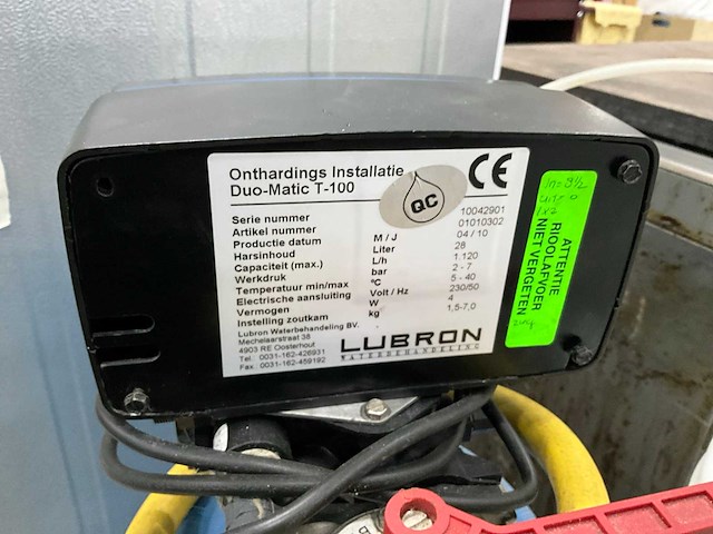 Lubron duo-matic t-100 waterontharder - afbeelding 6 van  6