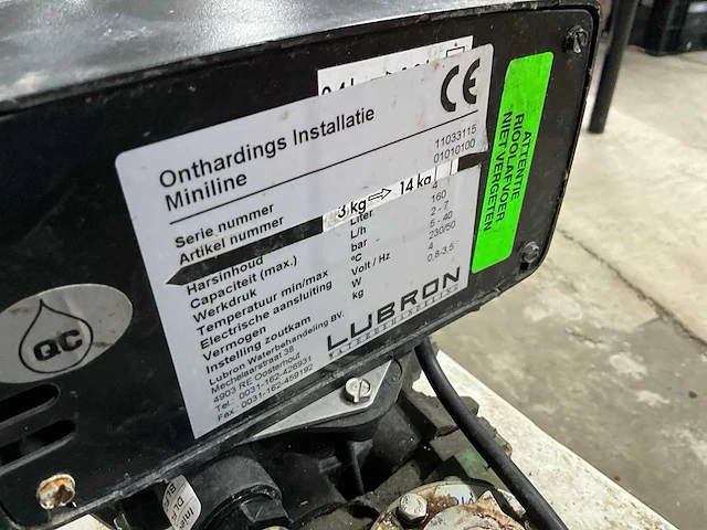Lubron miniline waterontharder - afbeelding 6 van  6