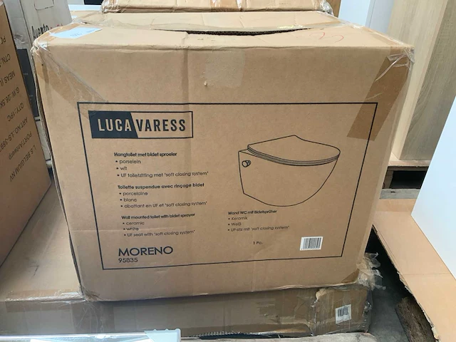 Luca varess moreno 95835 hangtoilet - afbeelding 1 van  3
