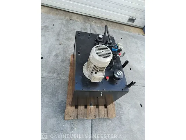 Lucht aangedreven hydraulische powerpack - afbeelding 3 van  7
