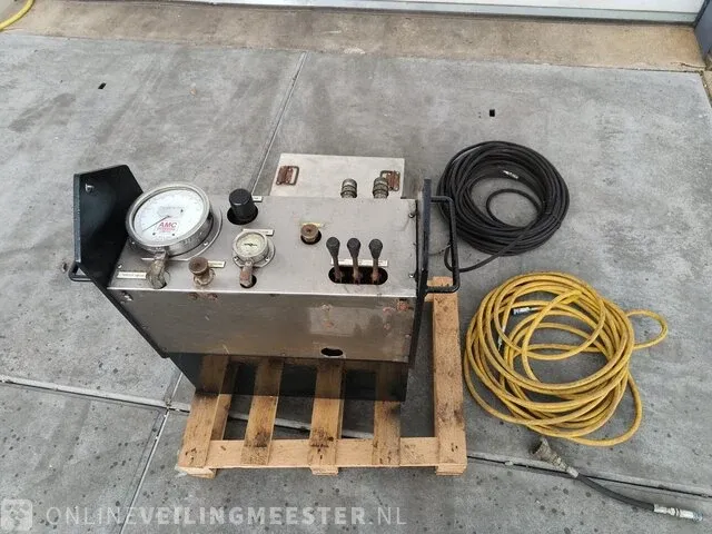 Lucht aangedreven hydraulische powerpack - afbeelding 4 van  7