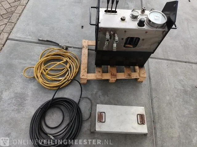 Lucht aangedreven hydraulische powerpack - afbeelding 6 van  7